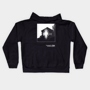 Soundgarden - Outshined / Minimalist Style Graphic Design Kids Hoodie